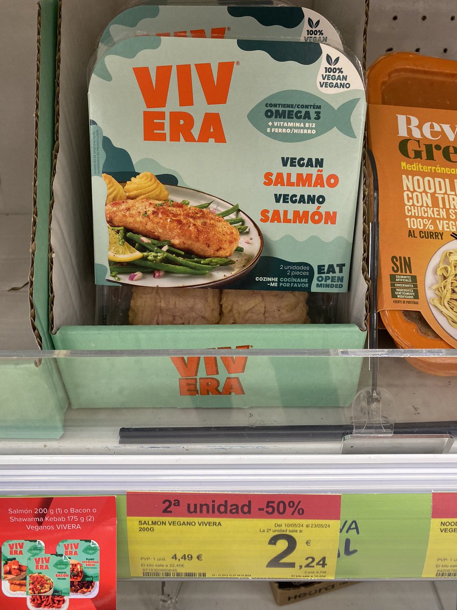 Novedad en Carrefour. Aún no lo hemos probado. #GoVegan #Vegan #Vegano