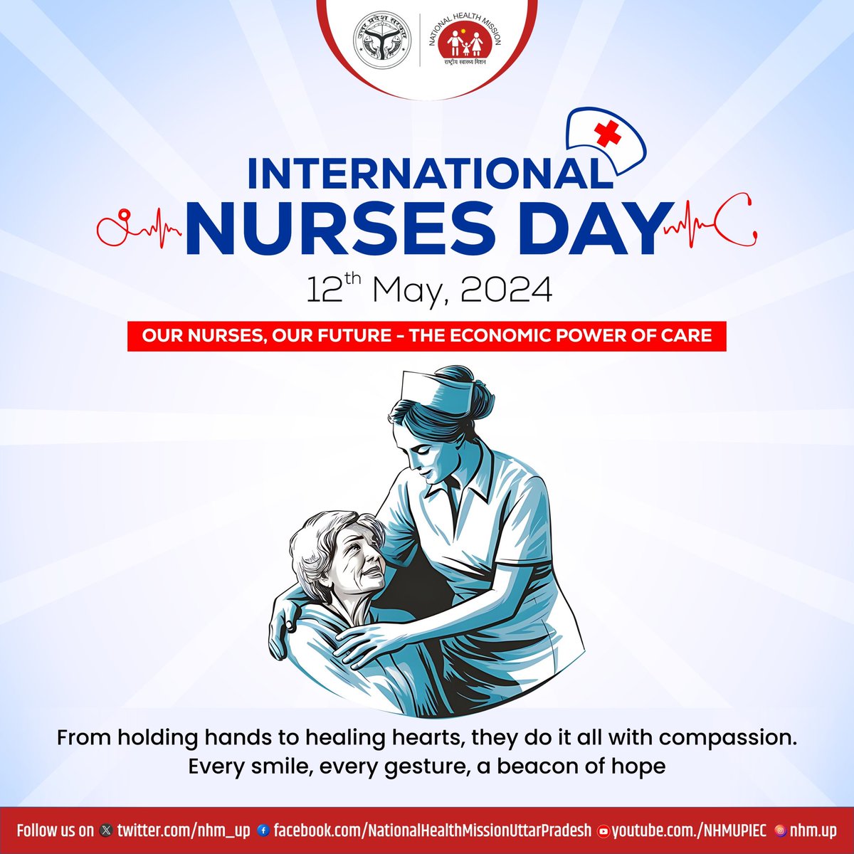On this #InternationalNursesDay2024 Let's honor our Nurses incredible contributions dedication, compassion &amp; tireless efforts to change the lives of countless people every single day.

Our Nurses, Our Future-The economic power of care🧑‍🍳
#HappyNursesDay 
#NurseAppreciation