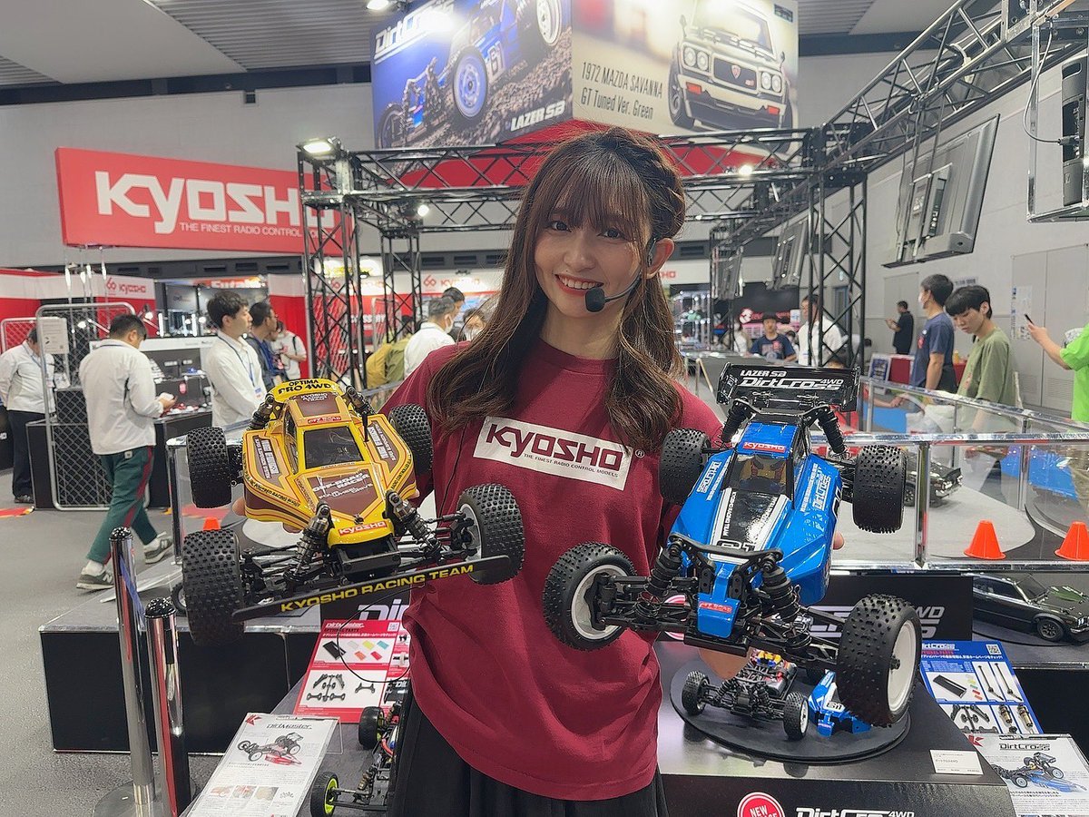 静岡ホビーショー🏎 ご来場ありがとうございました😊 沢山のお客さまが朝早くから閉館まで ずっと京商ブースで製品を見つめていたり 体験会に楽しそうに参加してくださったり ステージも毎回沢山の方がお集まりくださり 皆さんが注目してくださって… 本当に充実した2日間でした✨