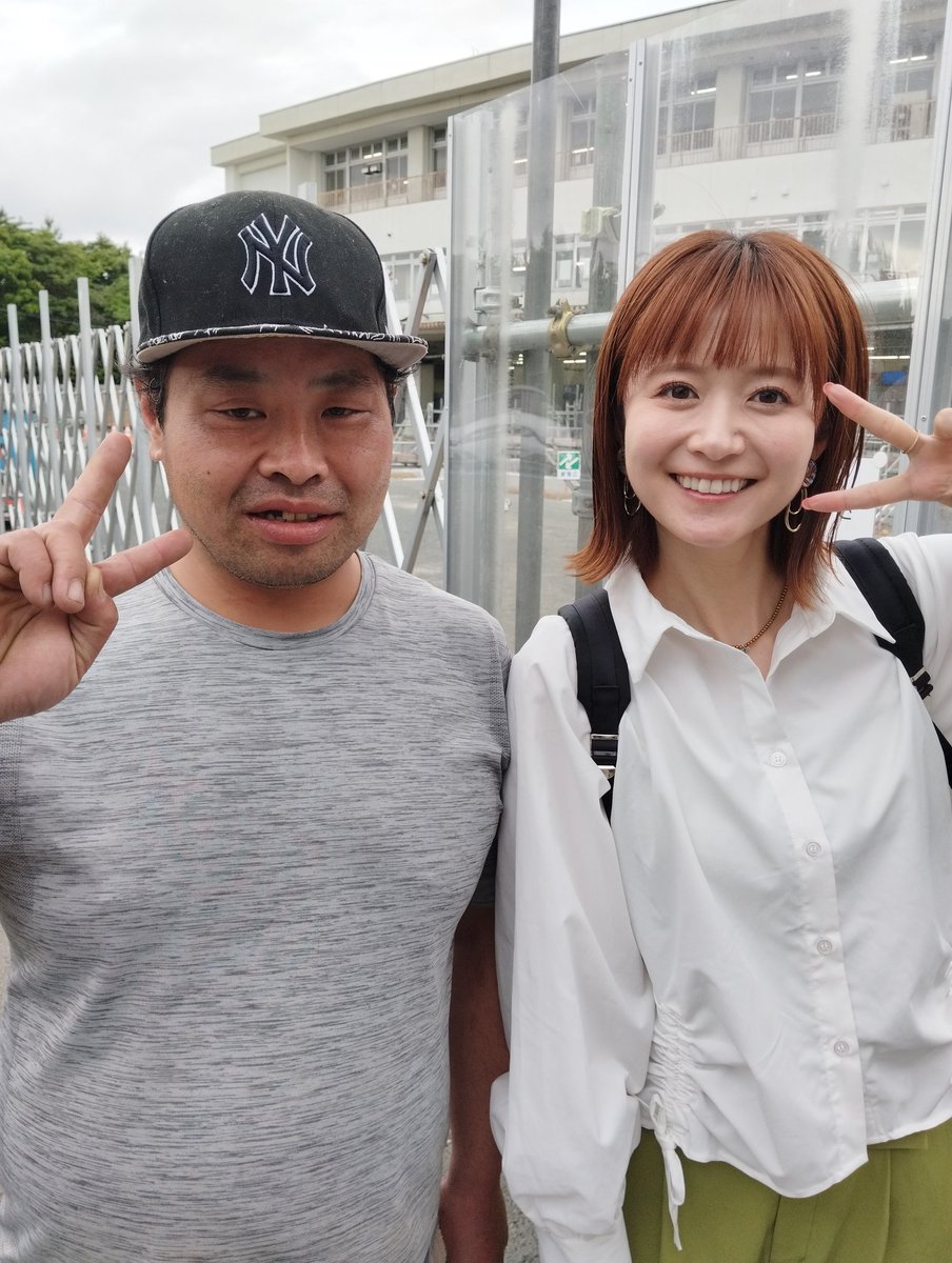 朝大好きなAKIちゃんに2ショット🥰 今日も撮って頂きました☺️ AKI