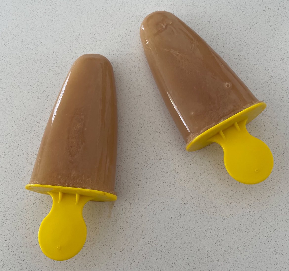 It’s a good day for my homemade ‘tea, milk and two sugar’ ice lollies