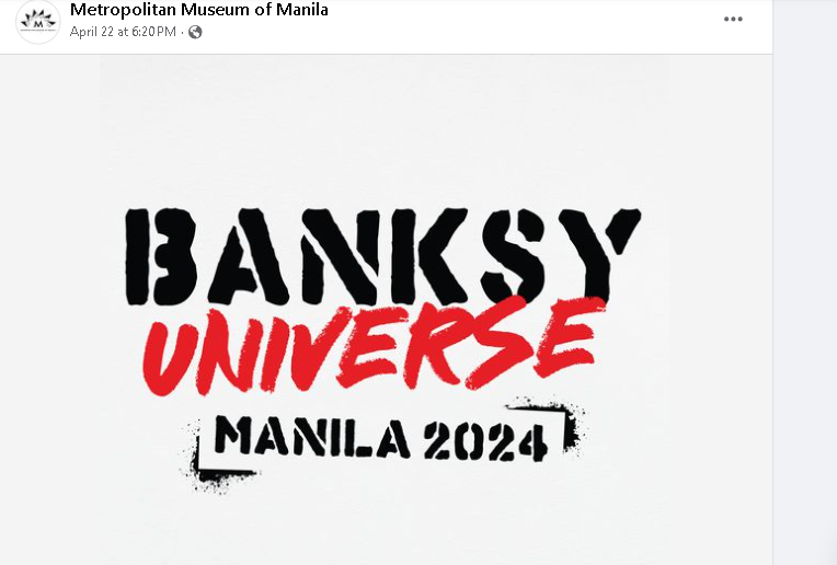 kapal din  ng mukha nila ano Met Manila is exactly the reason why Banksy exists.