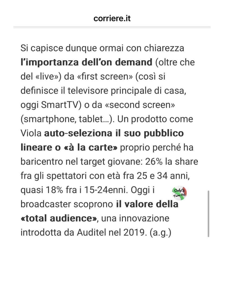 🗞️ Vola negli ascolti «Viola come il mare», il nuovo fenomeno “Mare Fuori” quasi 4 milioni di spettatori hanno seguito la serie interpretata da Francesca Chillemi e Can Yaman all'esordio della stagione 2 ✍️corriere.it #CanYaman #ViolaComellMare2 #OnlyCanYamanTeamItaly