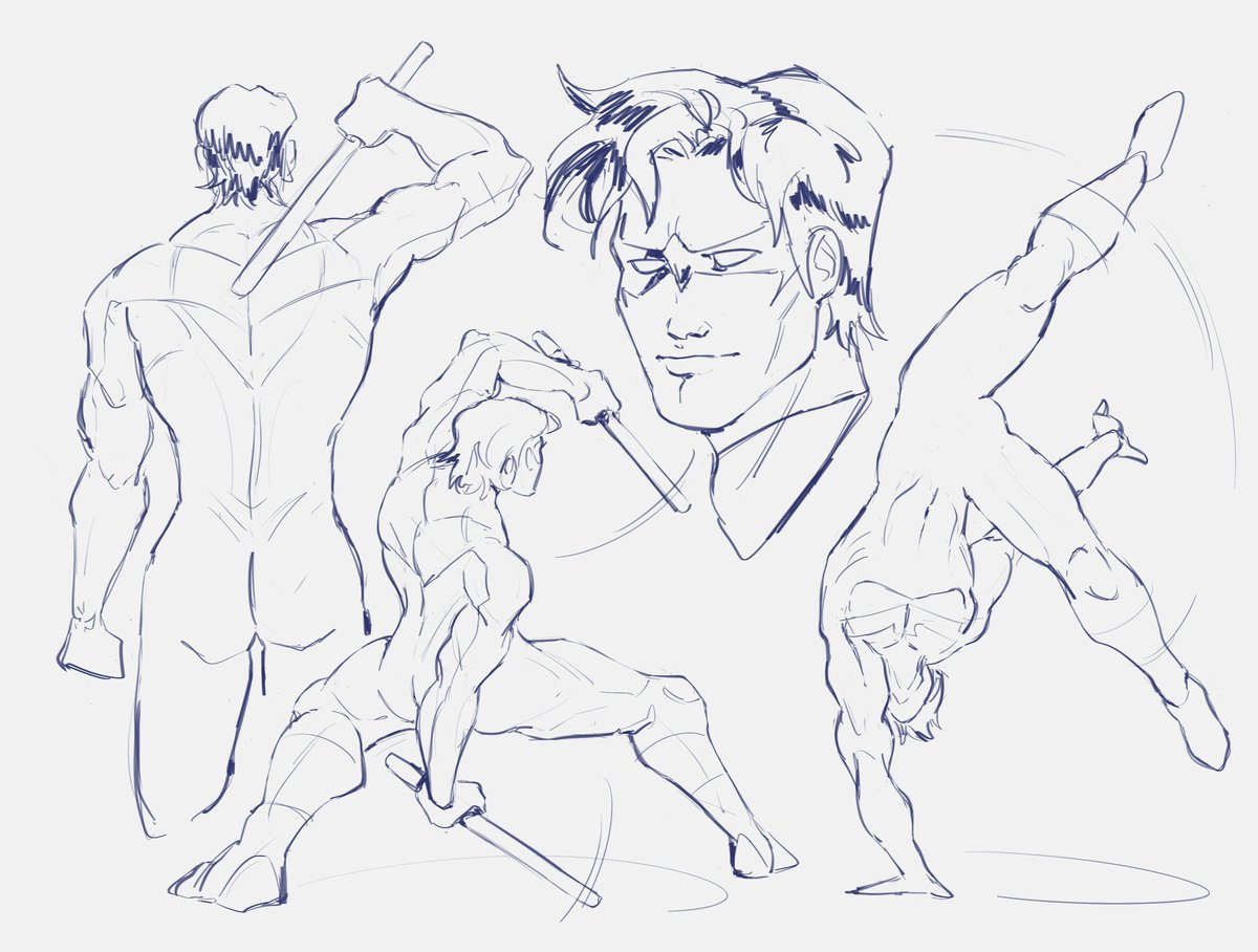 #nightwing sketches