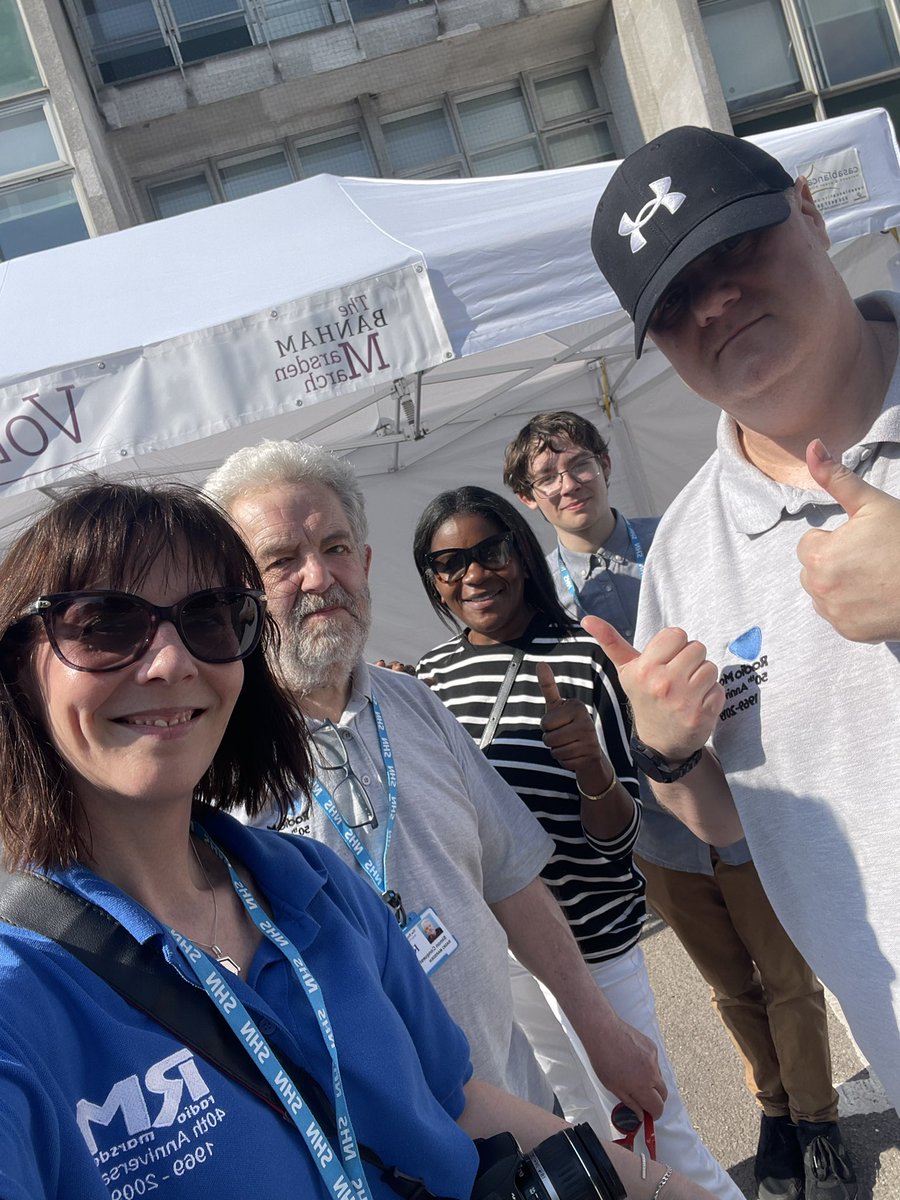 Early morning Radio Marsden crew 

#TheBanhamMarsdenMarch #MarsdenMarch #TheRoyalMarsden #WalkingEvent #WalkingChallenge

<a href="/royalmarsden/">The Royal Marsden Cancer Charity</a>