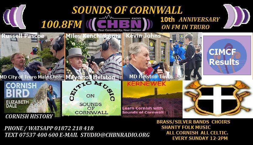 Please join Jeff today from 12 -2 pm #LIVE from studio one CHBN Radio, it's a jam-packed show as always <a href="/ESDale77/">Elizabeth Dale 〓〓 Cornish Bird</a> Liz will be here with pt 2 of Murder in St Mabyn a chance to learn the Cornish language. with #Kernewek. Choirs, Brass Bands Folk All #Celtic <a href="/CHBNRadio/">CHBN Radio</a> <a href="/BBCCornwall/">BBC Cornwall</a>