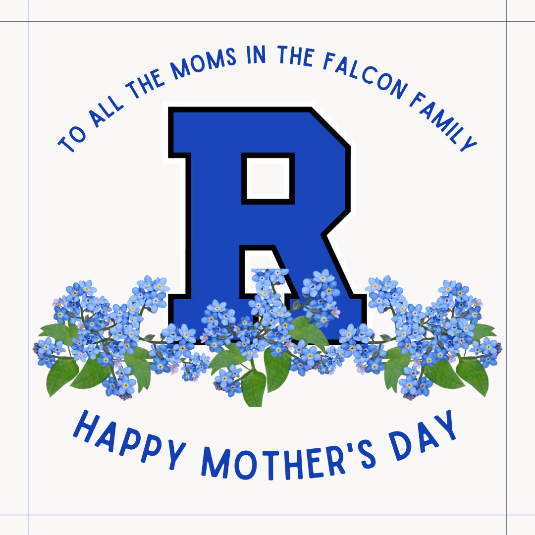Happy Mother’s Day to all of the moms in the Falcon Family! #charactertraditionachievement #falconfamily