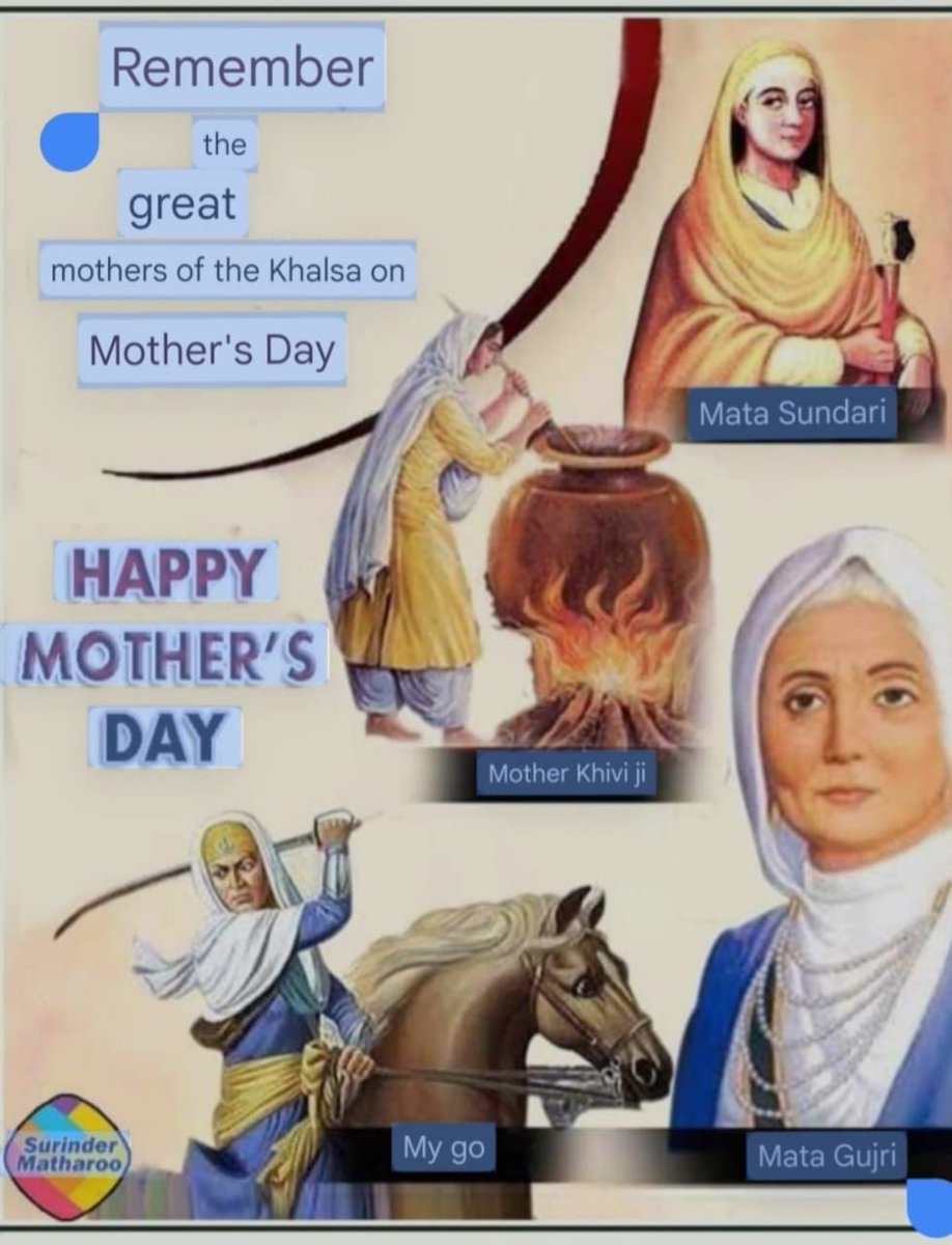 They sacrificed their children for Bharat,and did so wearing a proud face. Never ever did they ask for any khalistan in return. Those doing so are insulting these brave, patriotic mothers & Gurus due greed, lust for power and playing into traitors’ hands. Happy Mother’s Day…