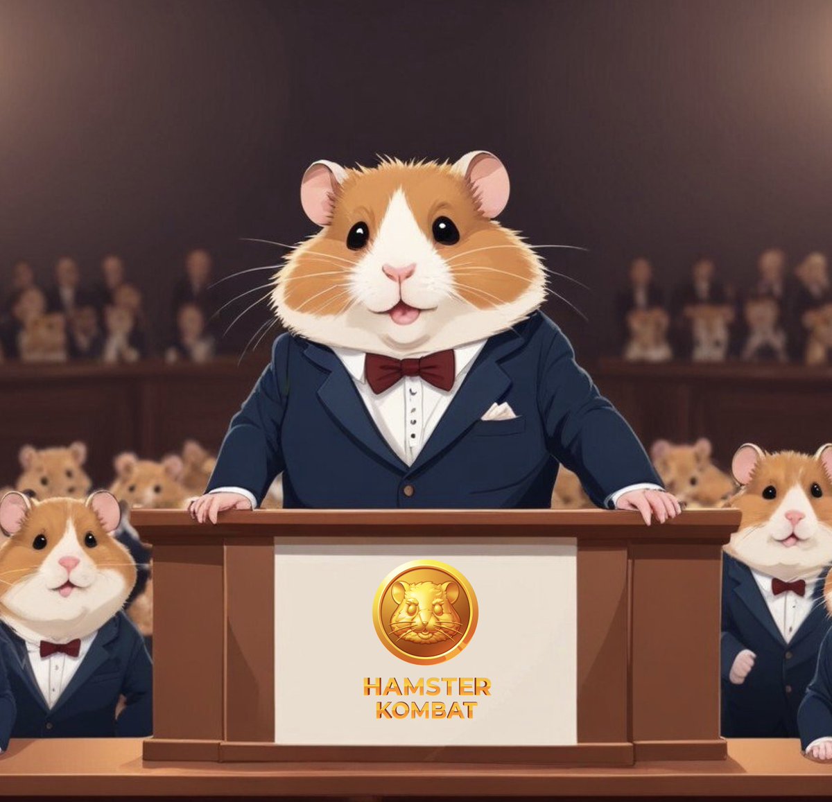#Hamsters will lecture us
