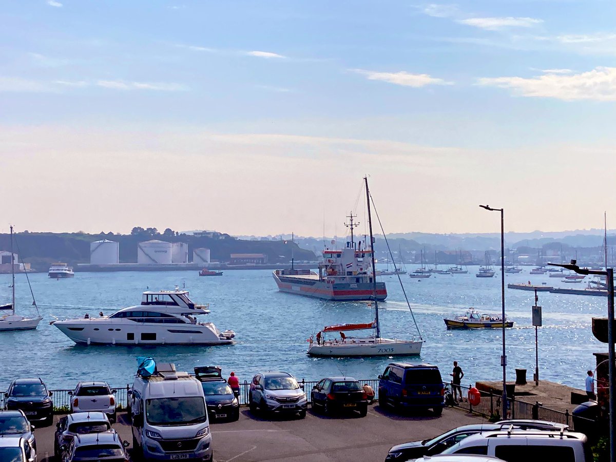 Around every corner… #Cattewater #Plymouth #Sundaymorning