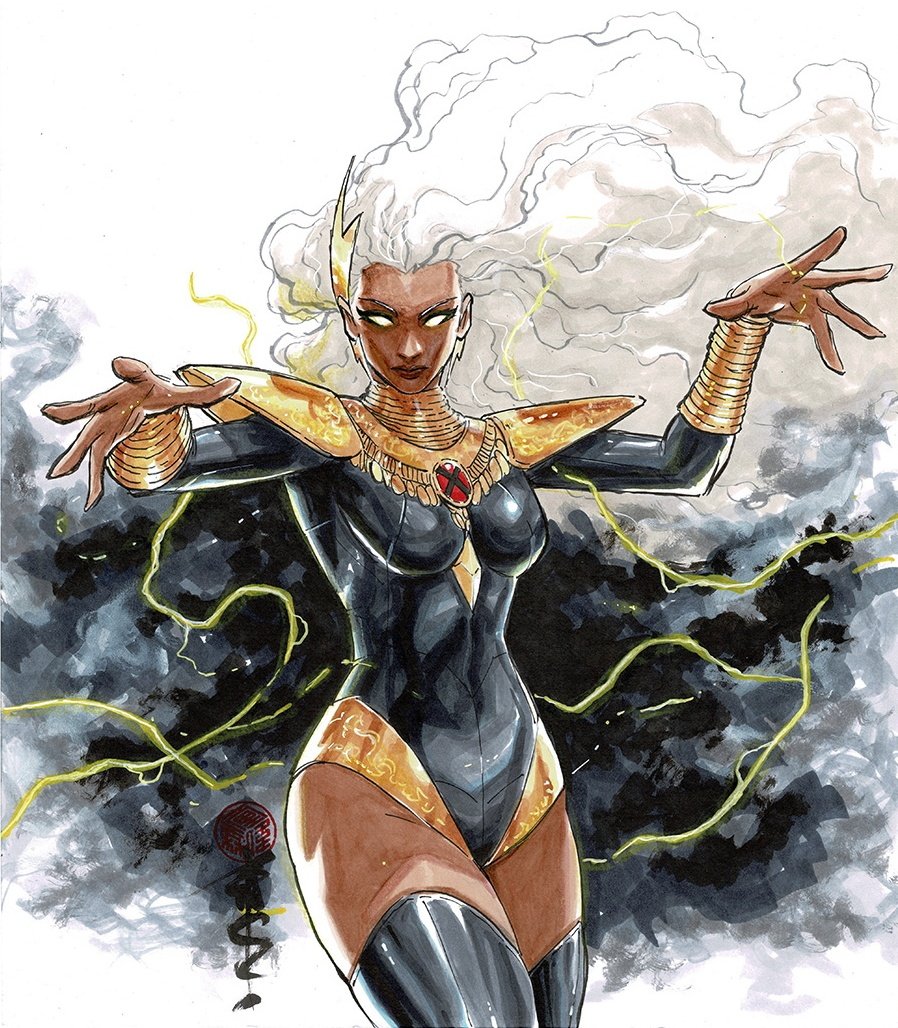 A perfect Storm. 
Art by Andie Tong 
#xmen