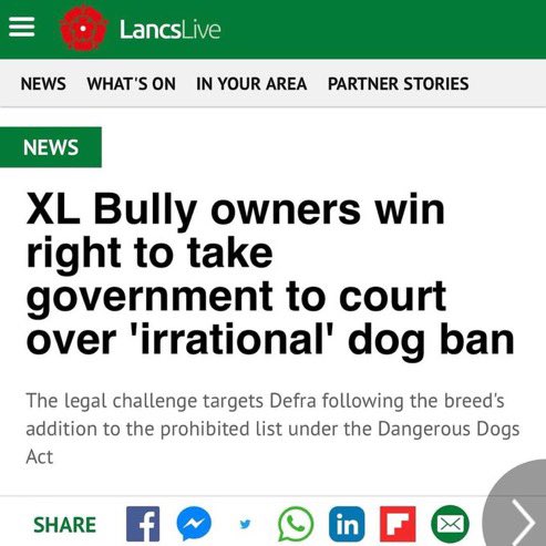 @ProtectOurPets2 Evidence Based Regulation Of Dangerous Dogs sounds rather good, something every country should have, instead of listening to an ideological driven #EndBSL minority and the disinformation they push via pr campaigns: