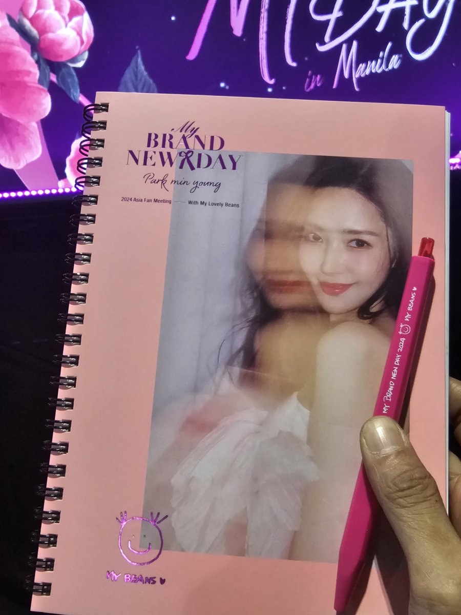 Such a thoughtful gift from Park Minyoung I'm crying 😭 #MyBrandNewDayMNL