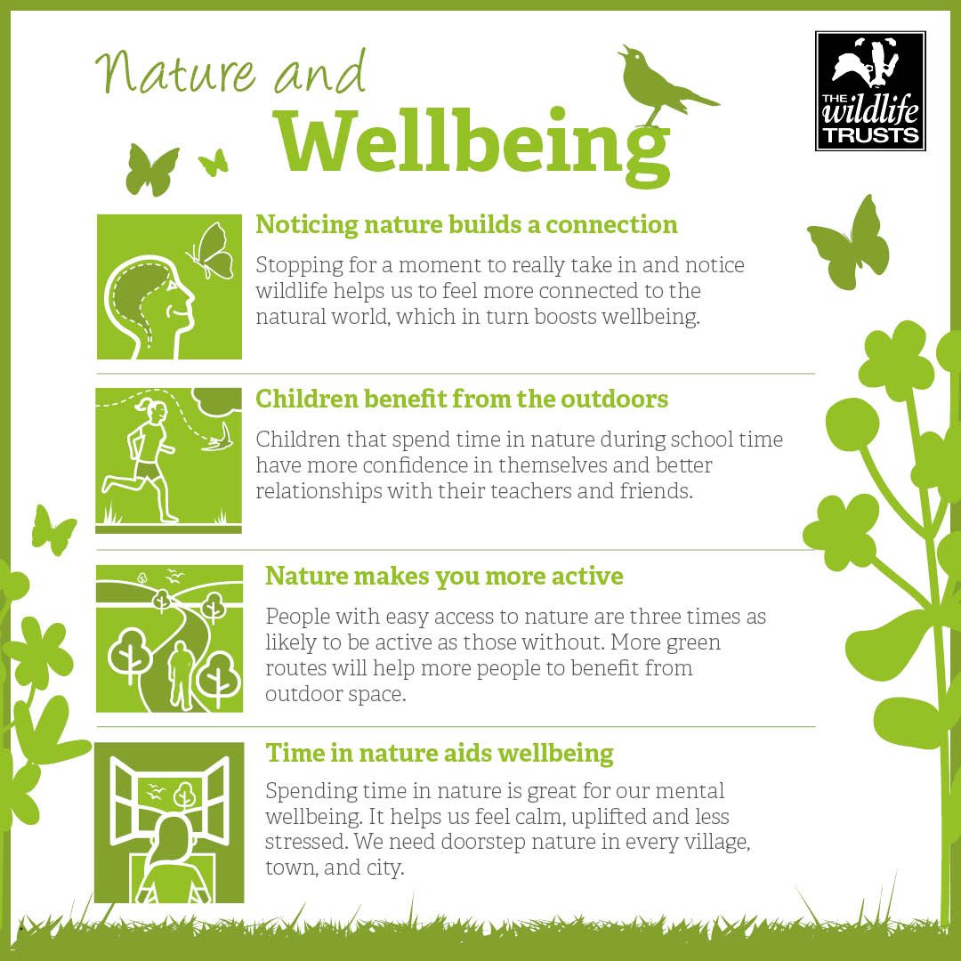 During #MentalHealthAwarenessWeek we'll be looking at the ways being in nature can help support the mental wellbeing of people of all ages #MomentsForMovement