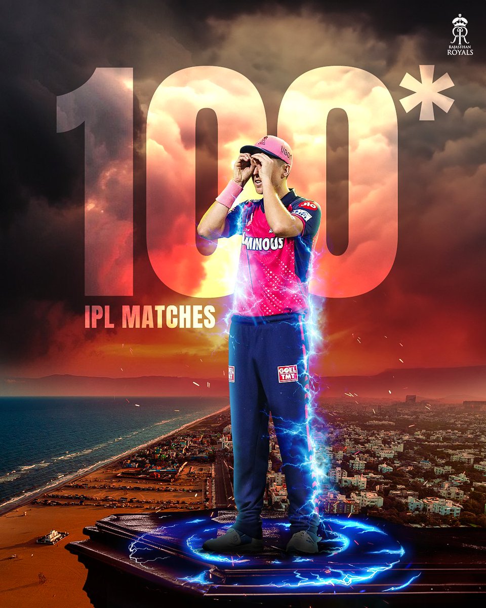The world has now cheered for Thunder™️ 100 times in the IPL ⚡