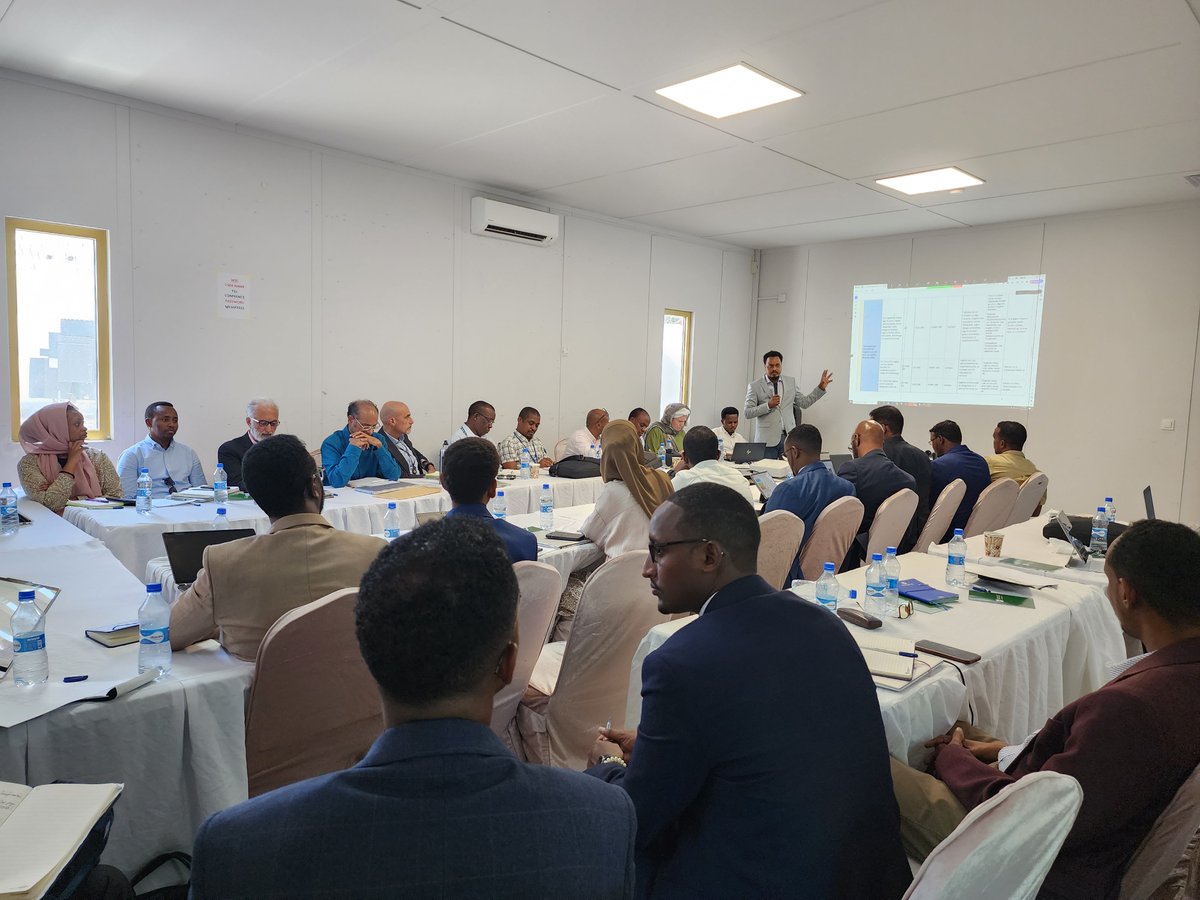 @FAOSomalia is convening with the Ministry of Agriculture & Irrigation @moai_somali in Mogadishu for a Workplan Review Workshop Excited to explore collaborative efforts in transforming agrifood systems to be more efficient, inclusive, #resilient, and #sustainable.