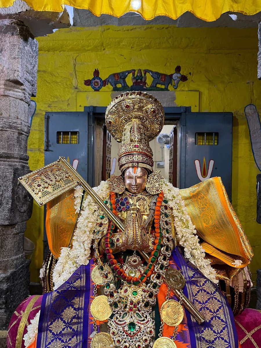 Kanchi Sri Perarulalan Sannadhi Sri Ramanujar Chithirai Thiruvathirai Thirunakshathiram Dhivya Sevai.