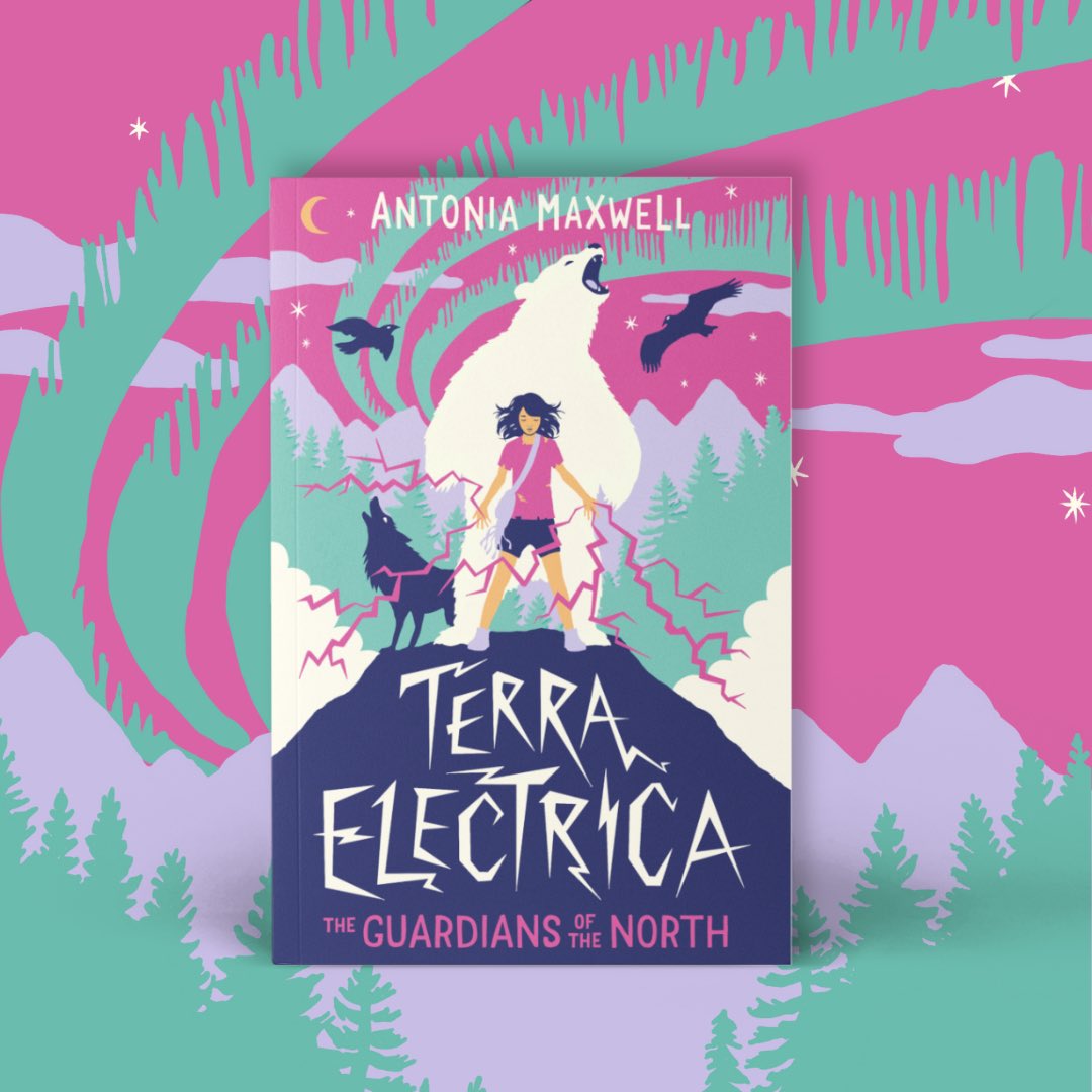 In case you missed them … the Northern Lights feature in my new children’s novel Terra Electrica - there’s more than a hint of them in the wonderful cover illustration by Jet Purdie #aurora pre-order now @NeemTreePress or link in bio #MiddleGradeBooks