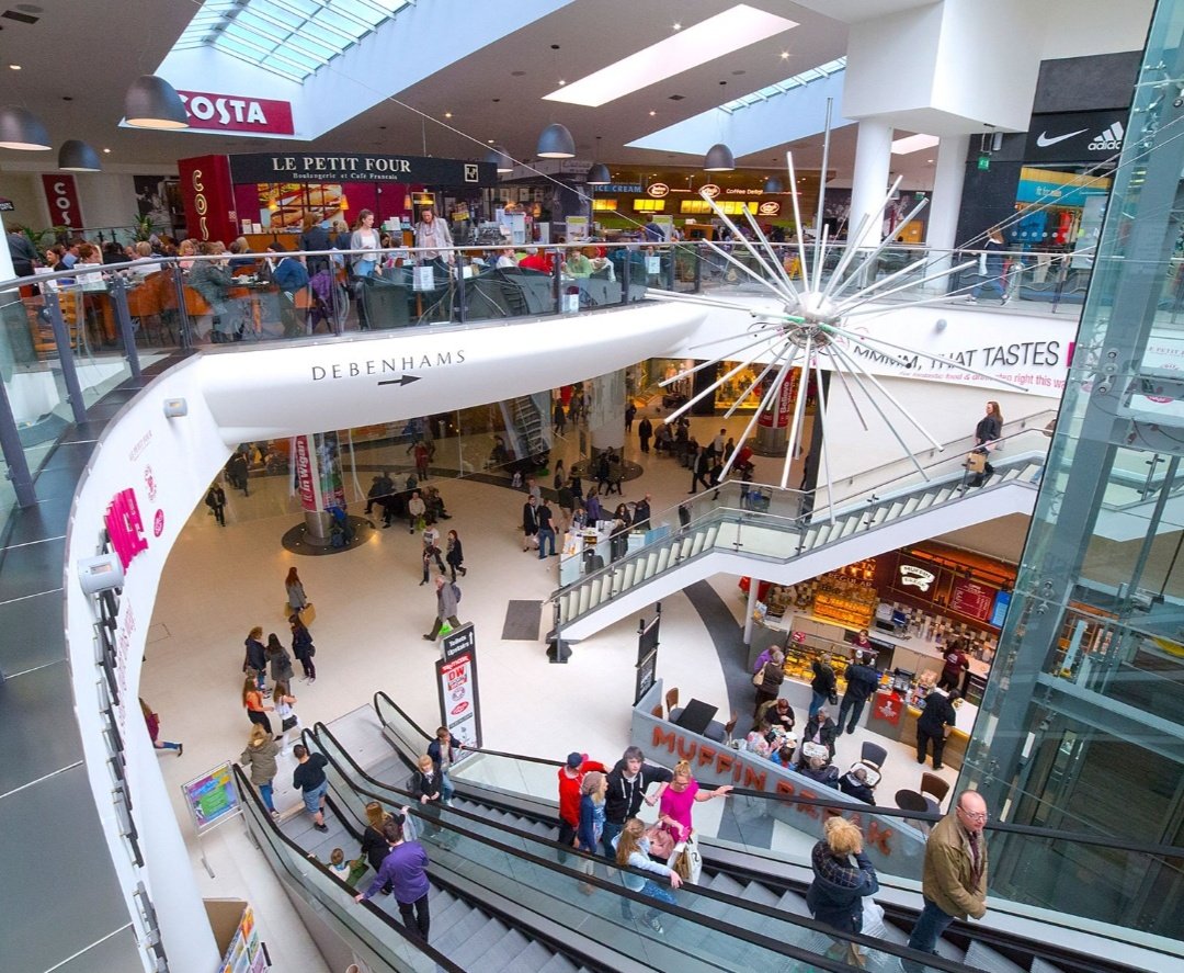 NEWS: Grand Arcade officials have caused anger by introducing "quiet hours" during the week. "What was wrong with the usual quiet days?" said their regular shopper.