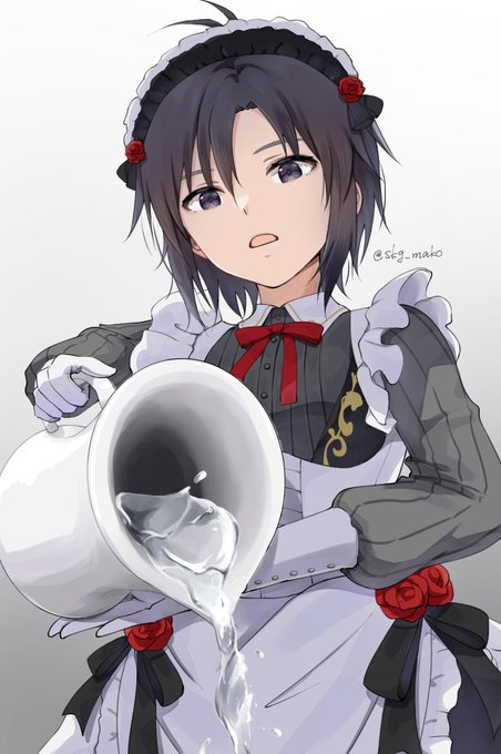 「maid apron teapot」 illustration images(Latest)