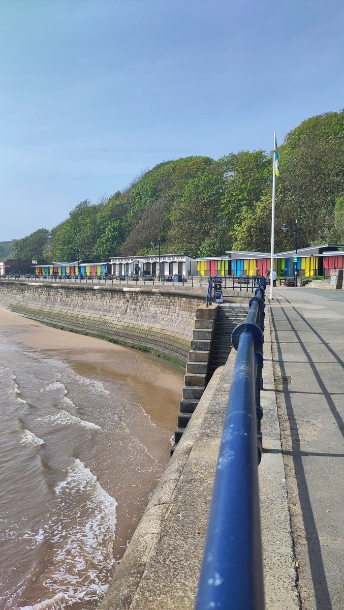 Good morning from sunny #Filey! I've got to go home today but I don't want to ⛱️🌞🌊#GreatBritishSeaside