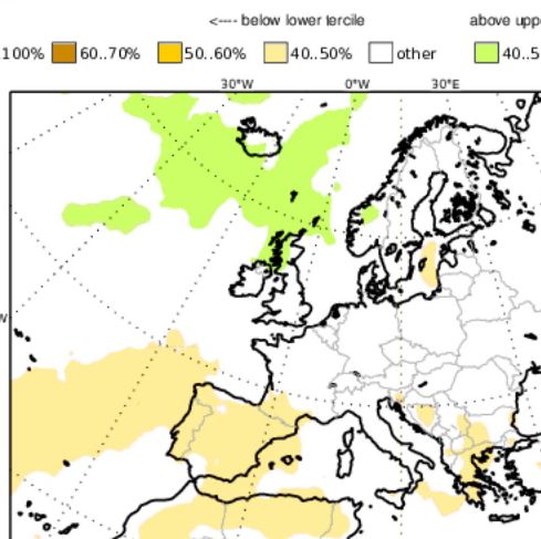No pinta bien el verano 😔
Según el último pronóstico de @CopernicusECMWF existe una alta probabilidad (+70%) de un verano de 2024 más cálido de lo normal. 

🌧️⛔ En cuanto lluvias estarían por debajo de la media. De confirmarse sería una situación muy dificil para el Sureste