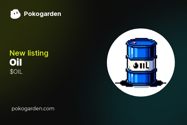 pokonovasol's tweet photo. ⚡️ Pokogarden new listing

Oil- $OIL

APnUsTJZNkxBaZXTzAqFoY1hLtkJhZCPDBEMtoLEEeiM

https://t.co/fmJ2xKEHQe

https://t.co/Ej29m8XoHx
https://t.co/iCORfUzUDv

$POKO $OIL https://t.co/hRZ0Bx3j8j