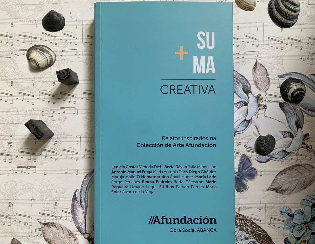 🙏🏼📖 Grazas @Afundacion_org por este agasallo con textos de @LediciaCostas @bertadavila @AntonioMFraga_ @diegogiraldez @hematocritico @mariabymyside @emma_pedreira @marioregueira @_Eli_Rios_ @MariaSolar2 ➕✨ Fermosos os textos e a edición