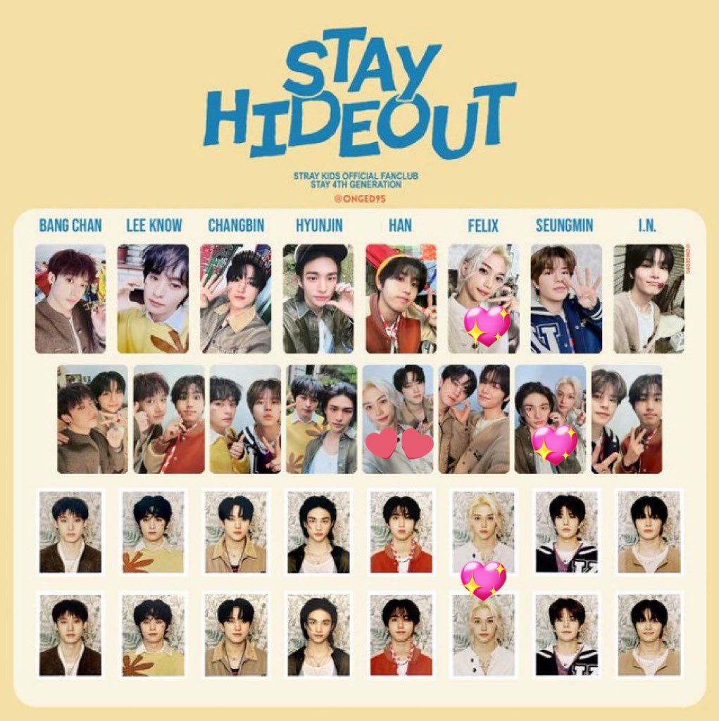 u0aw2's tweet photo. straykids スキズ stay 4期 ファンクラブ 交換
トレカ ユニット 離婚危機 ヒョンリクス トレカ交換

譲 バンチャン リノ チャンビン ヒョンジン ハン スンミン アイエン

求 フィリックス 💖>💕

郵送希望です📮
交換可能な方いらっしゃいましたらお気軽にお声掛けください🙌🏻⋆꙳ https://t.co/1bK0bxKpgV