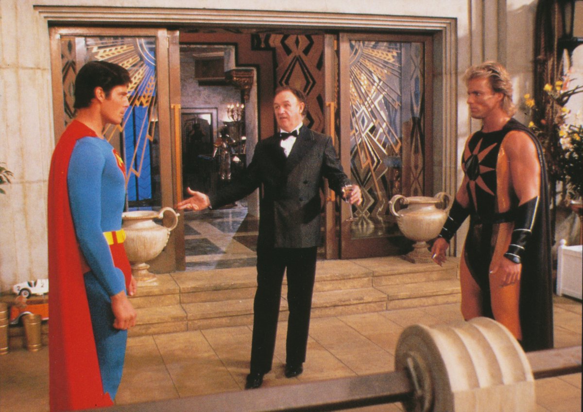 What was the first movie you saw at the cinema? Superman IV: The Quest For Peace