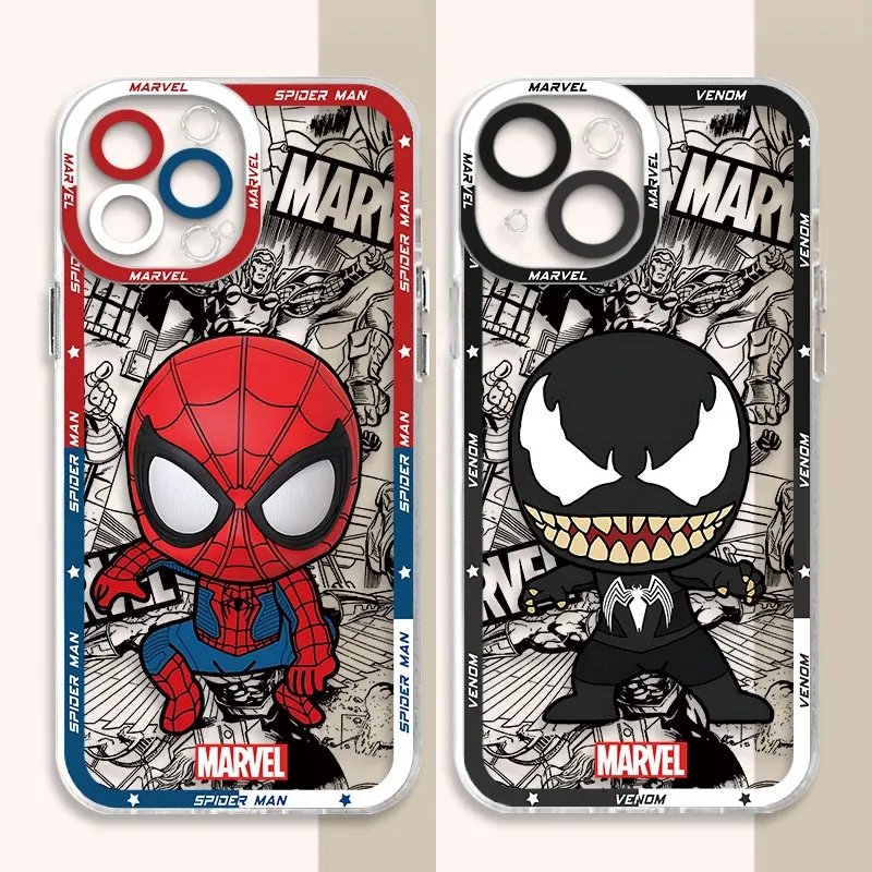 lancevenantius's tweet image. Just found this amazing item on AliExpress. Check it out! 
$0.99  56%OFF | Marvel Spider Man Venom Phone Case for Apple iPhone 13 Pro Max 7 6s SE X XS 15 Plus 8 12 Mini XR 14 Pro 11 Silicone Cover Clear
s.click.aliexpress.com/e/_ol1bwES