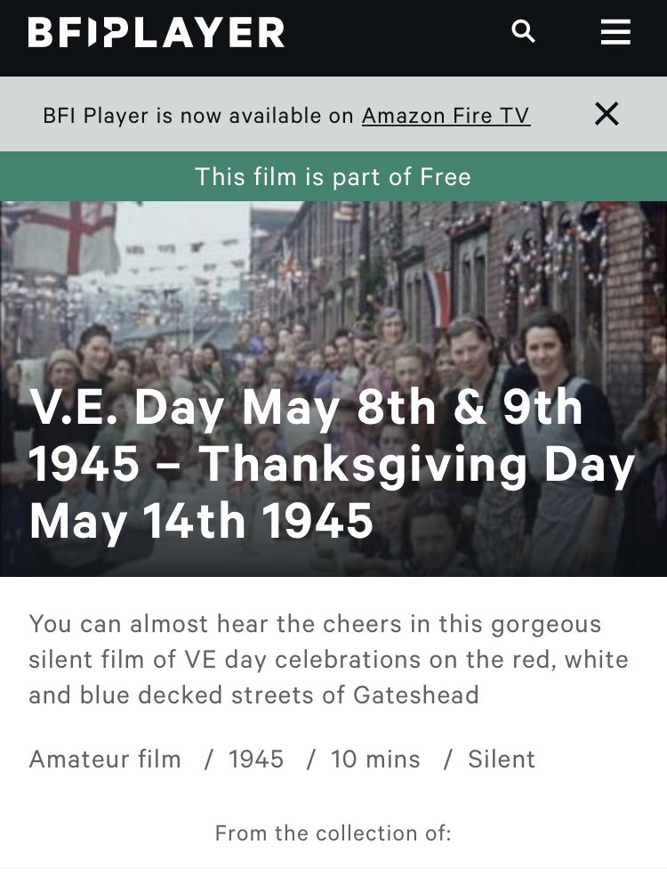 @Otto_English @BirdieOjin @ProfDaveAndress This is classic Otto. Extremely confident and completely wrong. This photo is taken from a video of a VE Day street party in Gateshead.