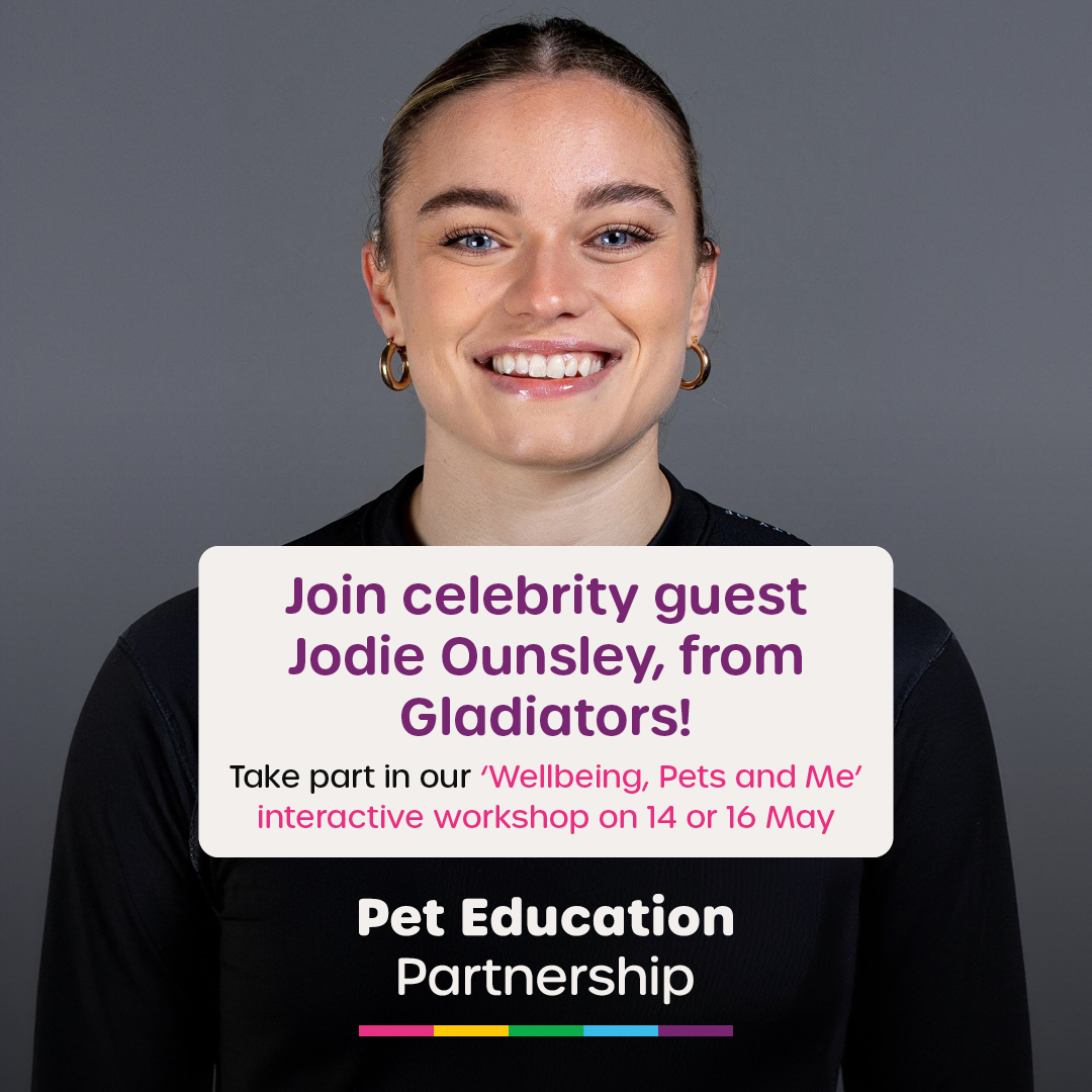 Hurry! Last spaces available at the Pet Education Partnership's ‘Wellbeing, Pets and Me’ event, where we explore how movement can improve the mental and physical health of people and pets! 🐾 Register here: pdsa.me/yoQn #WellbeingPetsAndMe #PetEducationPartnership