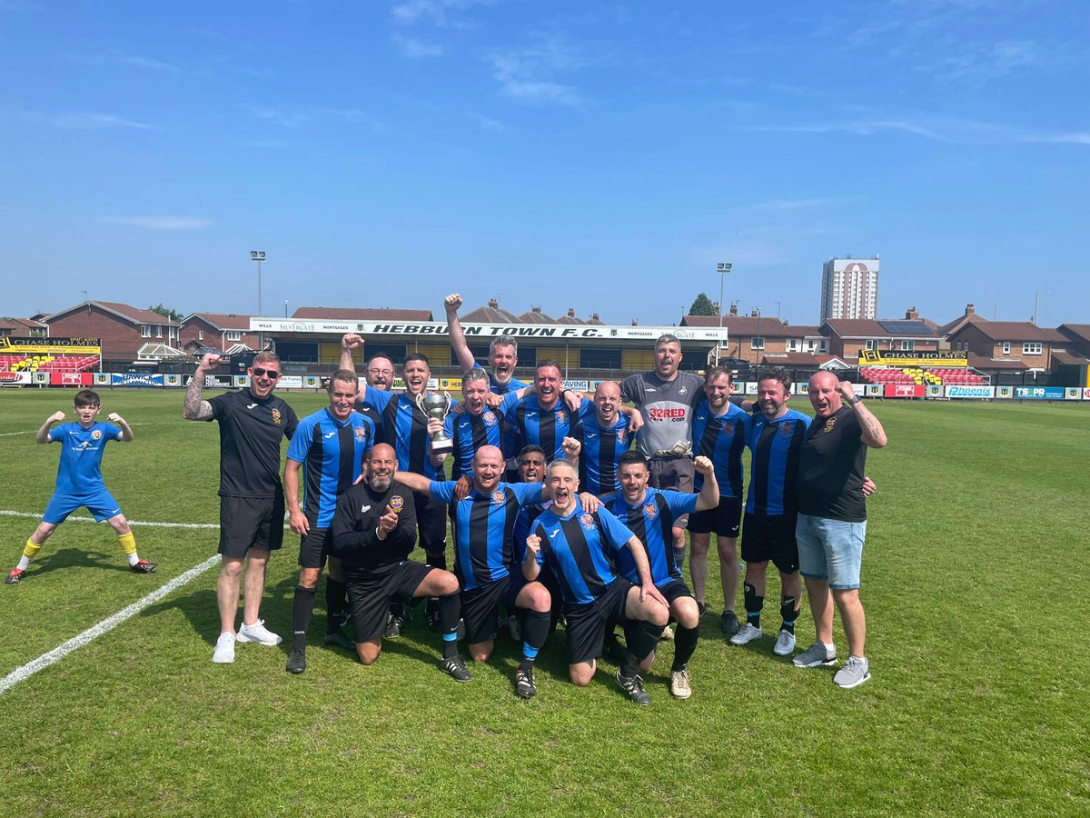 Congratulations to <a href="/Seaham40s/">Seaham Harbour CC FC over40s</a> yesterday for winning the cup with a 2-1 Victory! #UTH #Winners