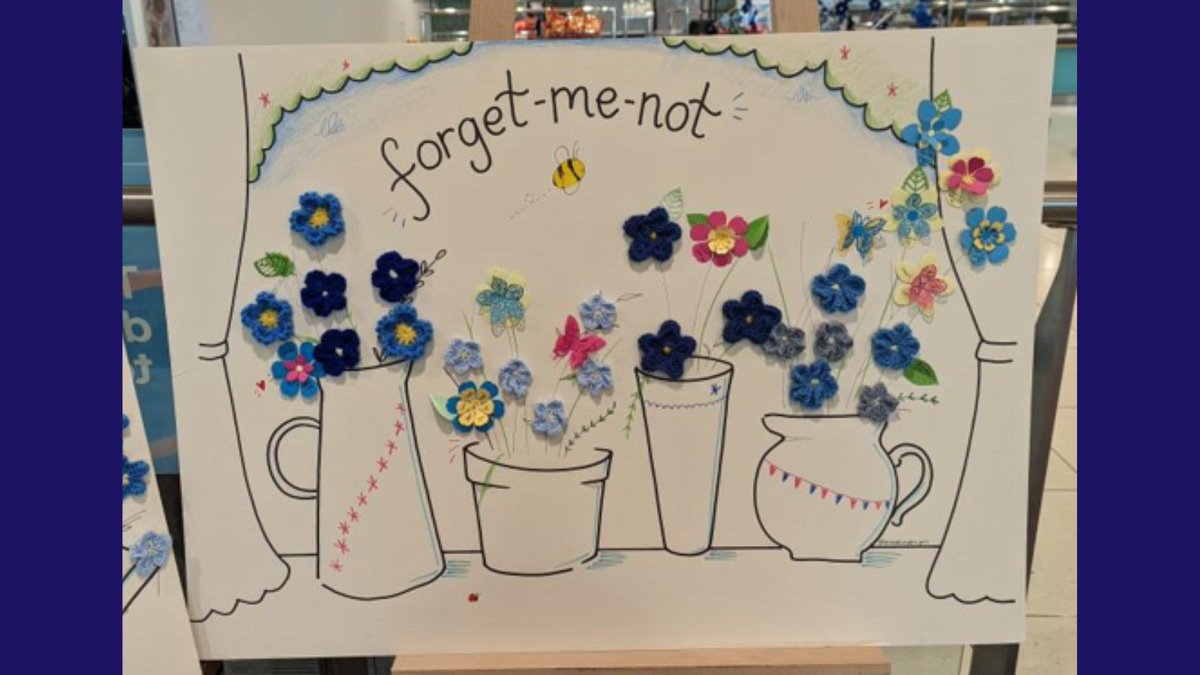 This May we are asking everyone to join together and support the Forget me not Appeal to help raise awareness and money for those living with dementia 💙 Who will you wear your badge for? Find out more here: spkl.io/60164NsE0