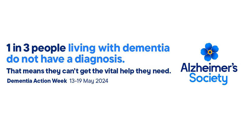 Tomorrow is the start of #DementiaActionWeek Dementia Action Week is a national awareness raising campaign, running from Monday 13 to Sunday 19 May. Check out what #dementia friendly activities are happening across the district throughout the week at ow.ly/50aw50RBWSo