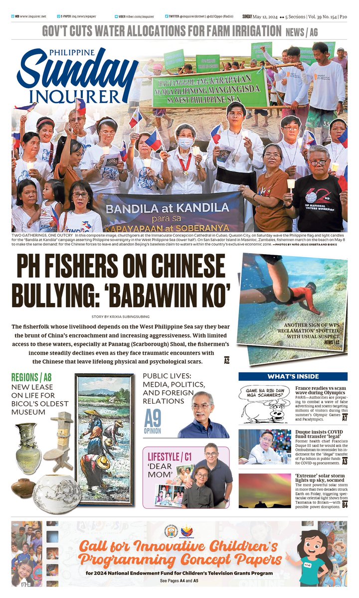 As PH and Chinese officials clash bitterly over the West Philippine Sea, our fishermen who rely on its resources are left to deal with the everyday consequences of the tense situation. Here are their stories: newsinfo.inquirer.net/1939666/ph-fis…