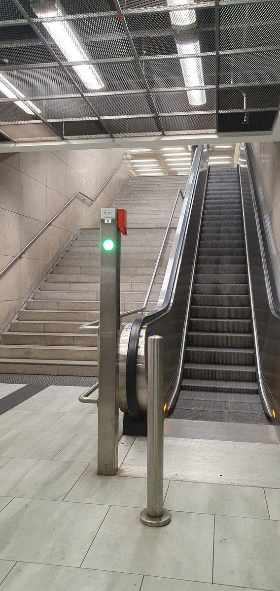 German hospitality: airport platform for trains to the city hidden in side alley (direction toilets) and no down escalator. Because, you know, at the airport people usually don't have luggage 🤷 DB tix from web site need app to show b/c it's diff system