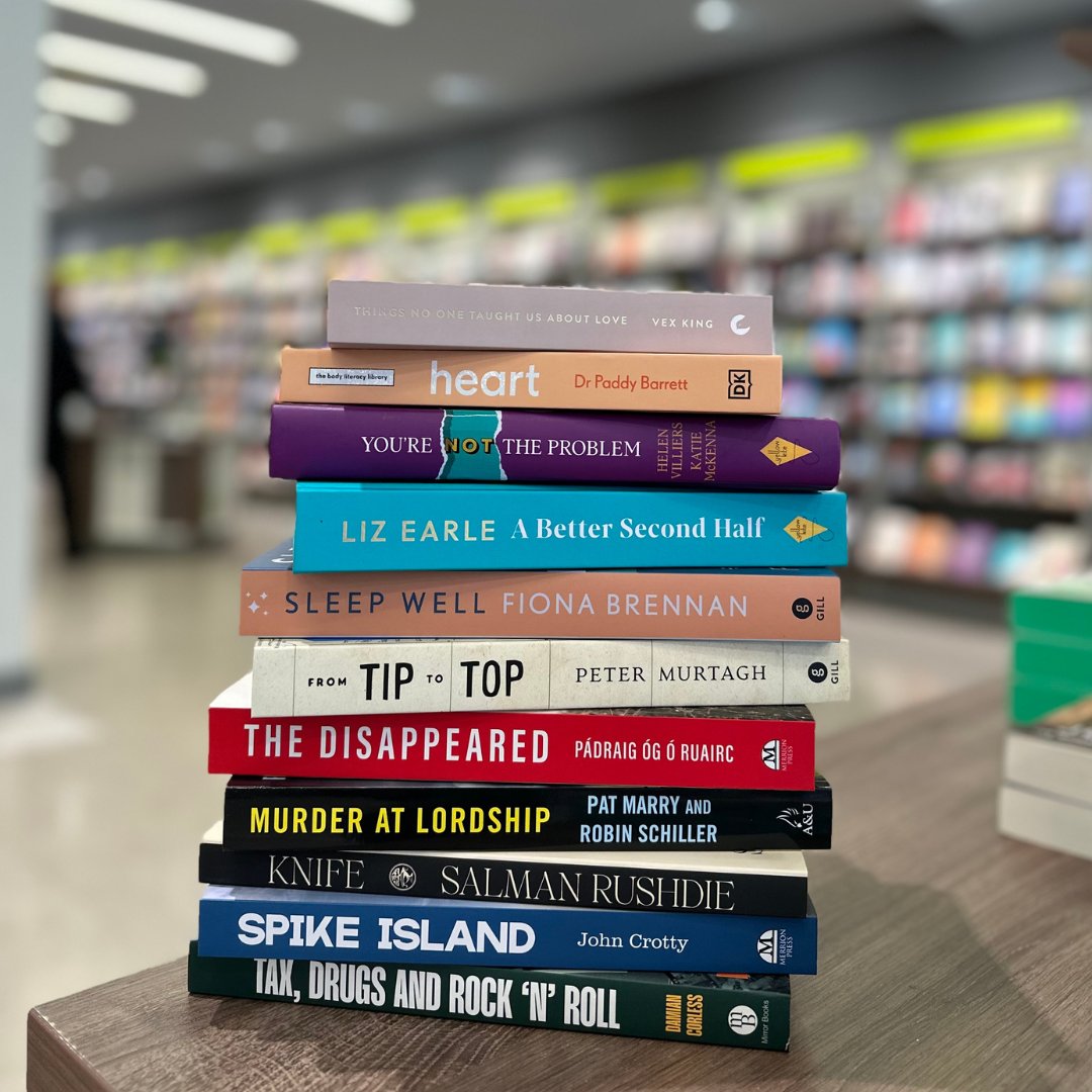 📚New & Noteworthy Nonfiction📚
Which one would you pick for your next read? Comment down below!

#nonfictionbooks 

@itsjohncrotty @LizEarleMe @VexKing @Hearts_Health @SalmanRushdie @PeterMurtagh @DamianCorless @FionaBrennan19