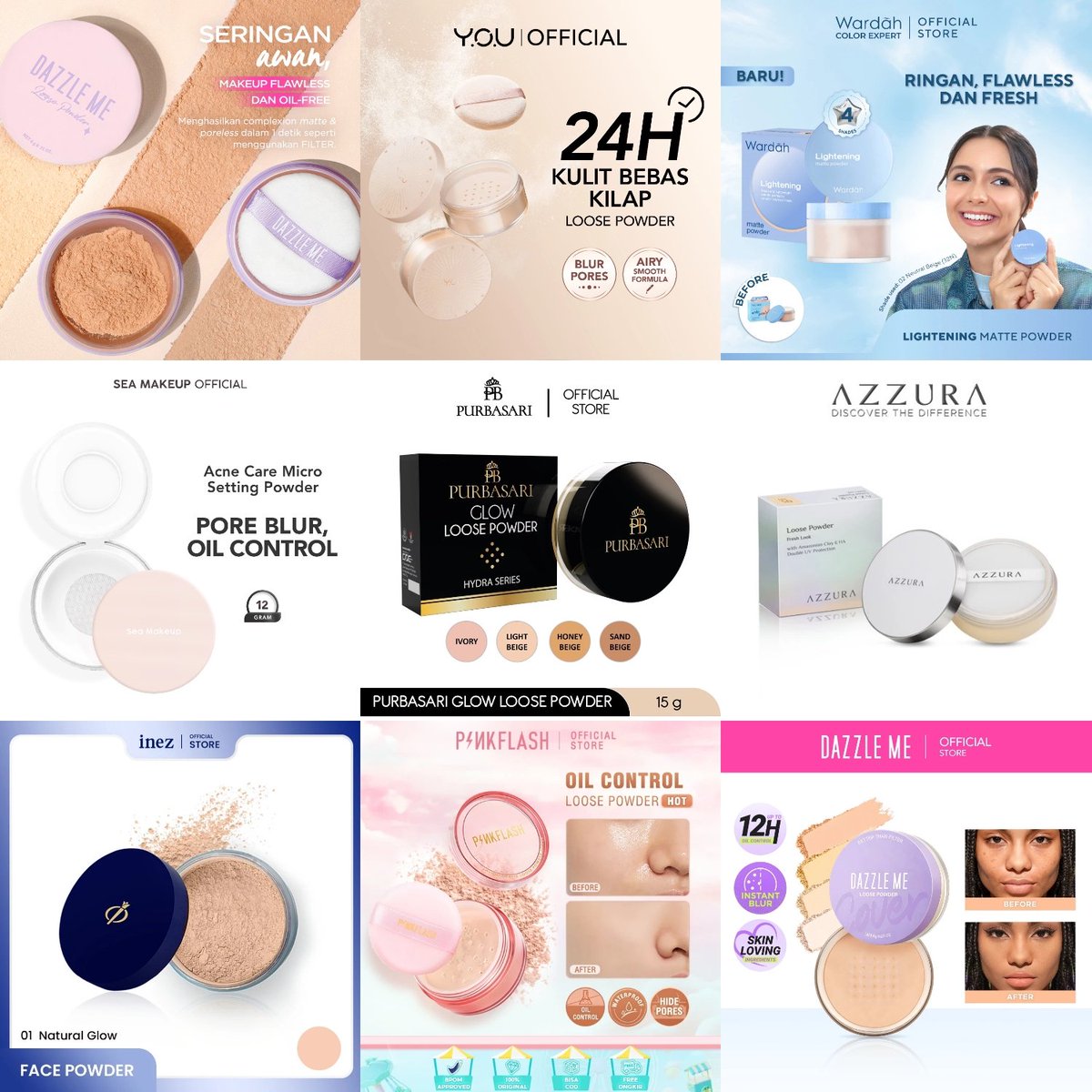 badutdangdut's tweet image. Rekomendasi Loose Powder Termantul

— a thread —

#loosepowder #Shopee55BrandsFestival