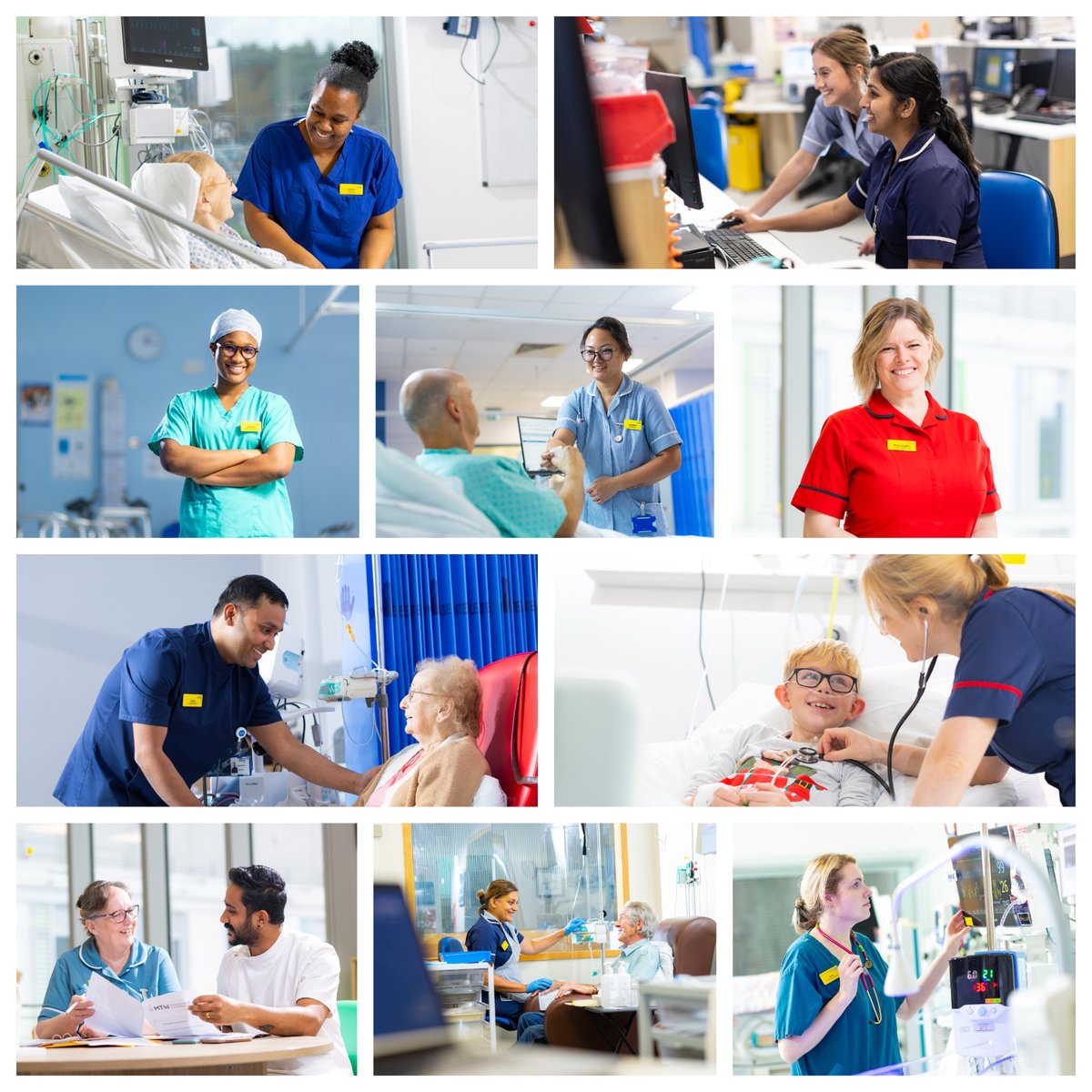 Our incredible nursing team: 💙 over 1700 nurses 🌎 from 84 countries Today is #InternationalNursesDay and we celebrate all our incredible nursing colleagues. 🙌 Thank you for your skills, compassion and dedication to providing outstanding care for our patients every day!