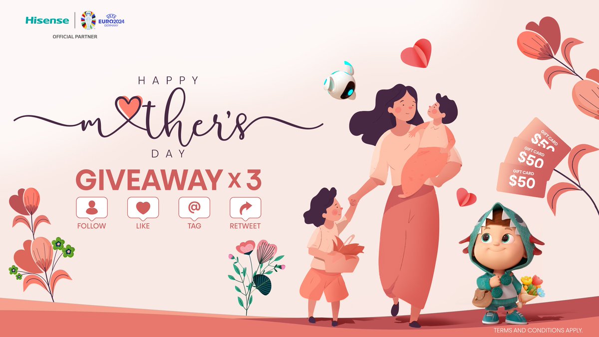 Mother’s Day Giveaway *3! Brave Love Speaks Out 💕 This is your chance to express your deepest sentiments to the most important woman in your life – your mom. Winners will receive one of three $50 gift cards! To enter: 1. Follow & Like &RT &Tag us. 2. Comment your love for mom…