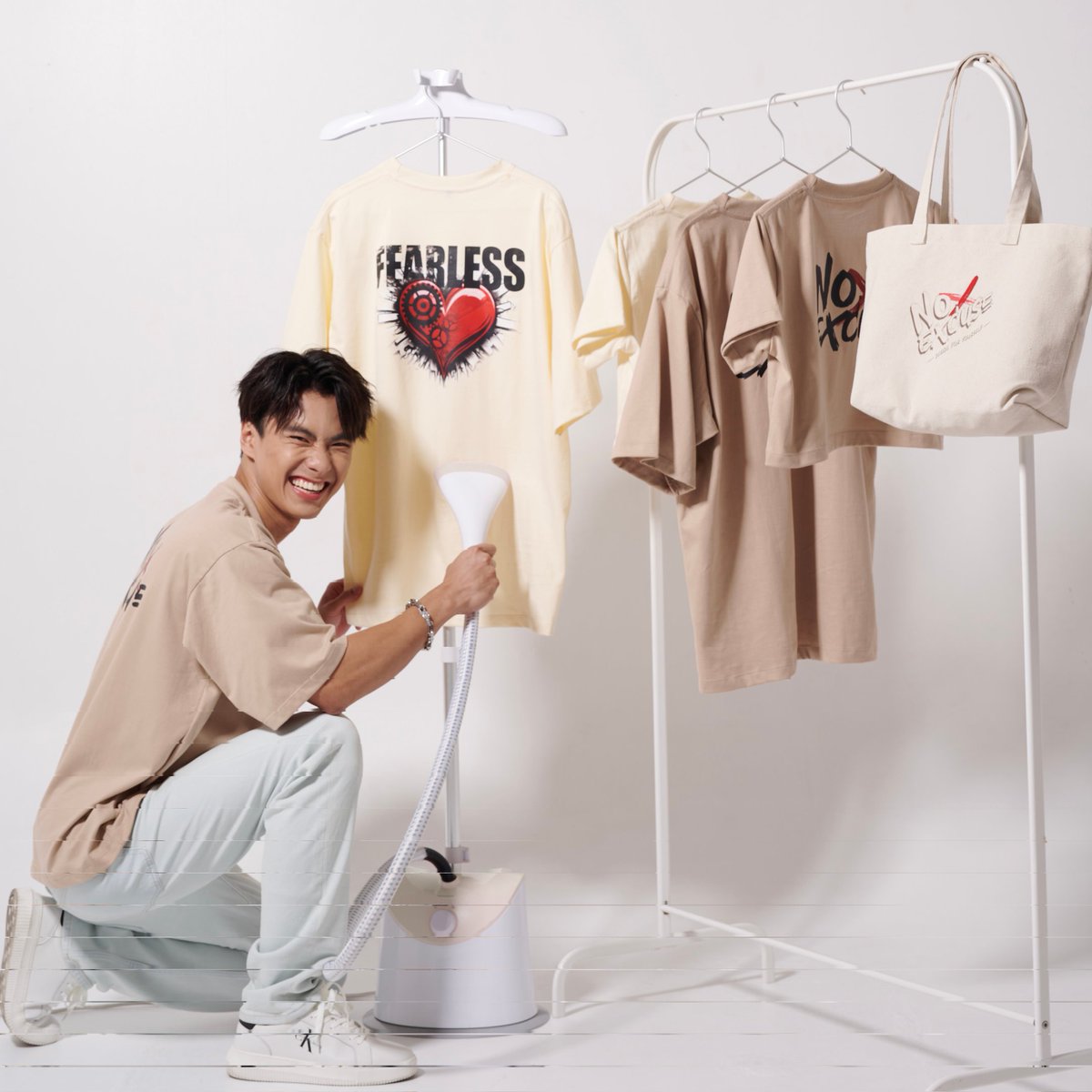 Guess who is the most exciting to present FEARLESS COLLECTION !!! Pre-order and complete the purchasing process now until 12th May 2024, 23.59PM (TH) #noexcuse_bkk