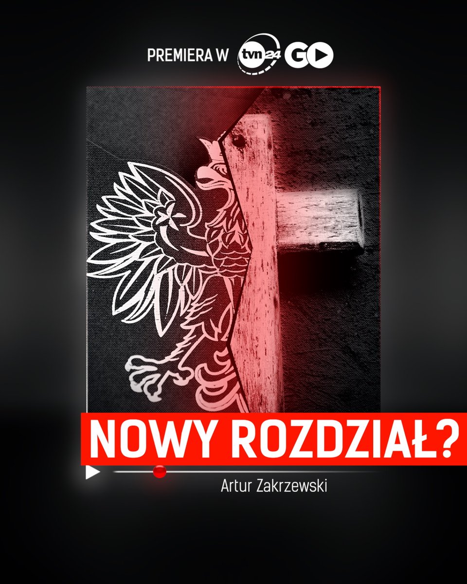 #premierawTVN24GO Po pięciu miesiącach od objęcia władzy przez obecny rząd sprawdziliśmy, na jakim etapie jest realizacja wyborczych obietnic dotyczących rozdziału państwa od Kościoła. Zobacz premierowo reportaż Artura Zakrzewskiego w TVN24 GO❗️ ▶️ tvn24.pl/go/programy,7/…