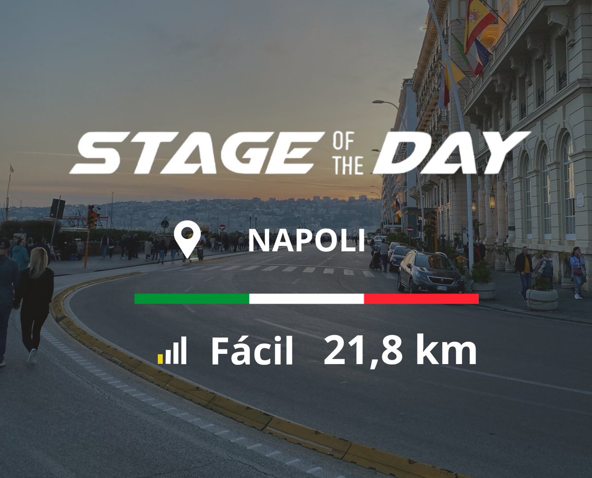 Segunda etapa de la Napoli - Napoli en nuestro #stageoftheday Disfruta de la experiencia de 3D sobre vídeo 💻, que te hará sentir como un auténtico profesional del ciclismo 🚴​🙌 ¡Los increíbles paisajes de la costa amalfitana 🌅 te están esperando! my.bkool.com/profile/detail…