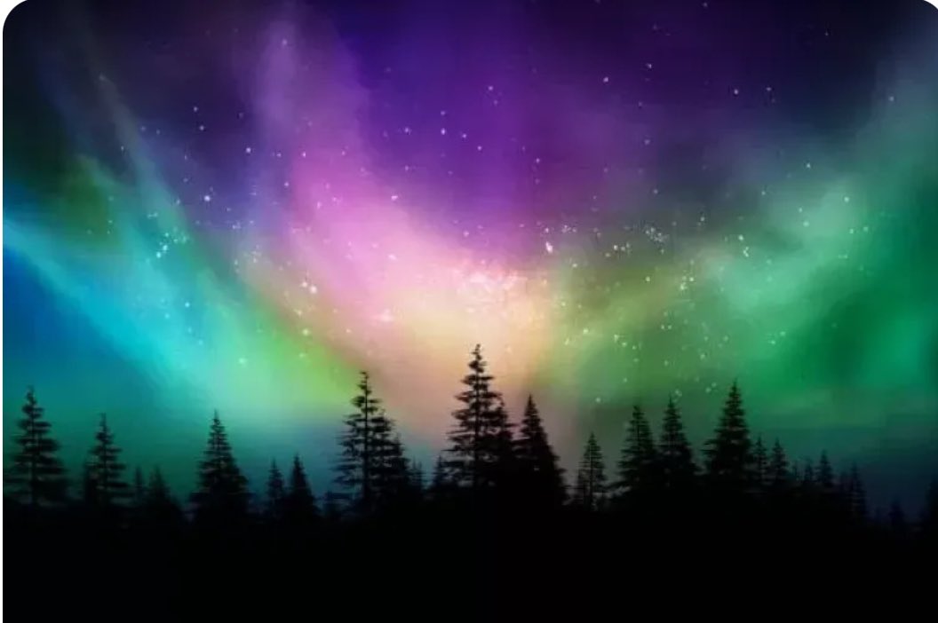 الشفق القطبي او  aurora
هي ظاهرة يظهر بها خليط من الألوان التي تتشكل على القطبين الشمالي والجنوبي للكرة الأرضية.يحدث الشفق القطبي  عندما تطلق الشمس جسيمات ذات طاقة عالية إلى الأرض، حيث تتفاعل مع ذرات الغلاف الأيوني ، مما يتسبب في انبعاث الأضواء بألوان مختلفة.