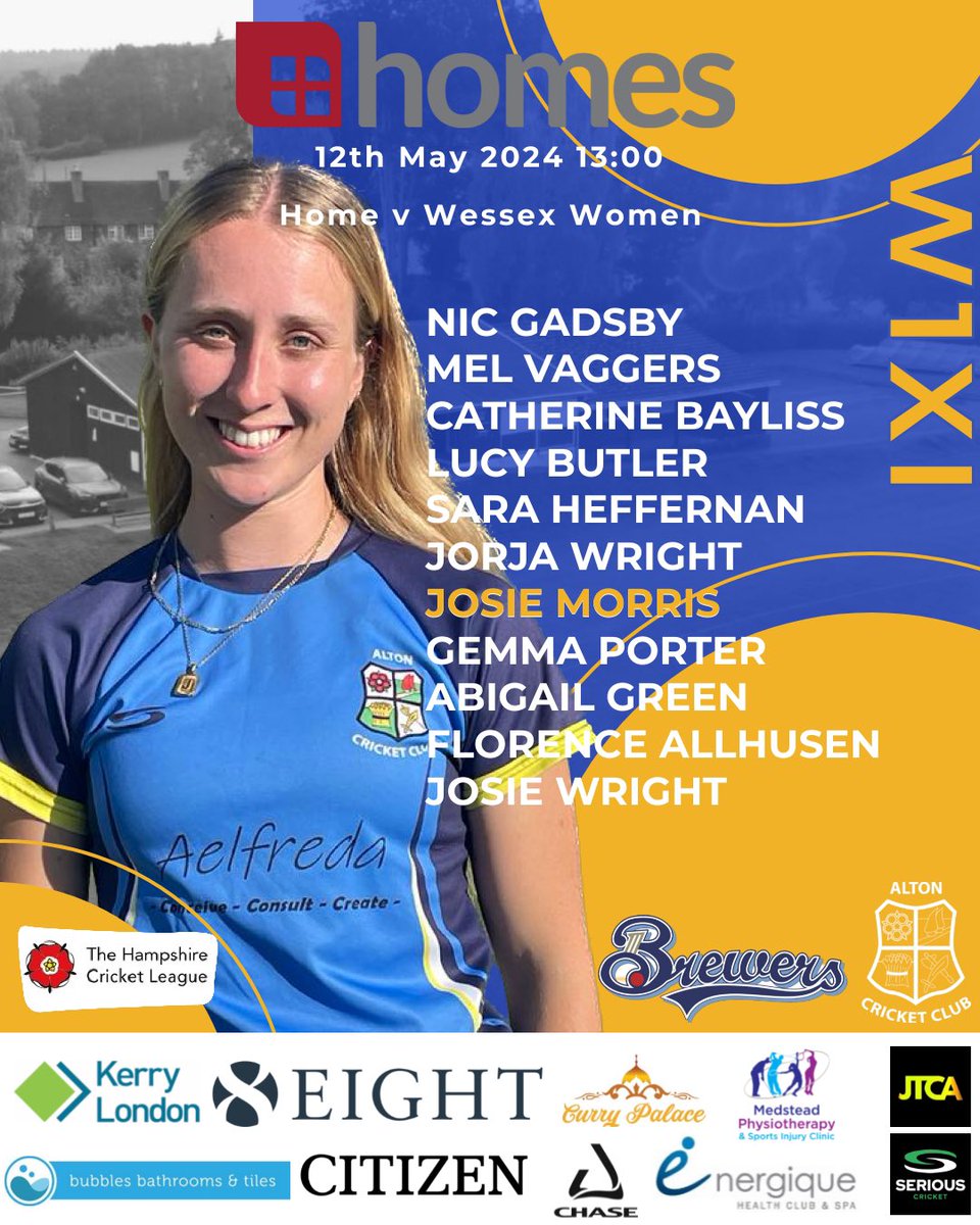 It’s Sunday and more league action at the JCG This time the W1XI get things going as the welcome Wessex Women for the Hampshire league League opener. #cricket #womenscricket #wegotgame
