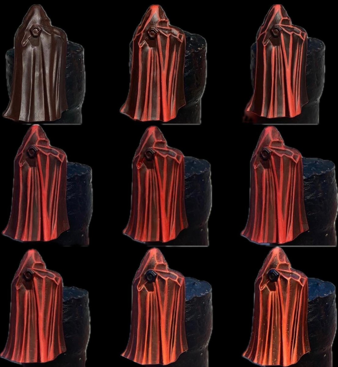 Red Cape - Workflow. This pictures are from a tutorial that I’ve made. #WarhammerCommunity