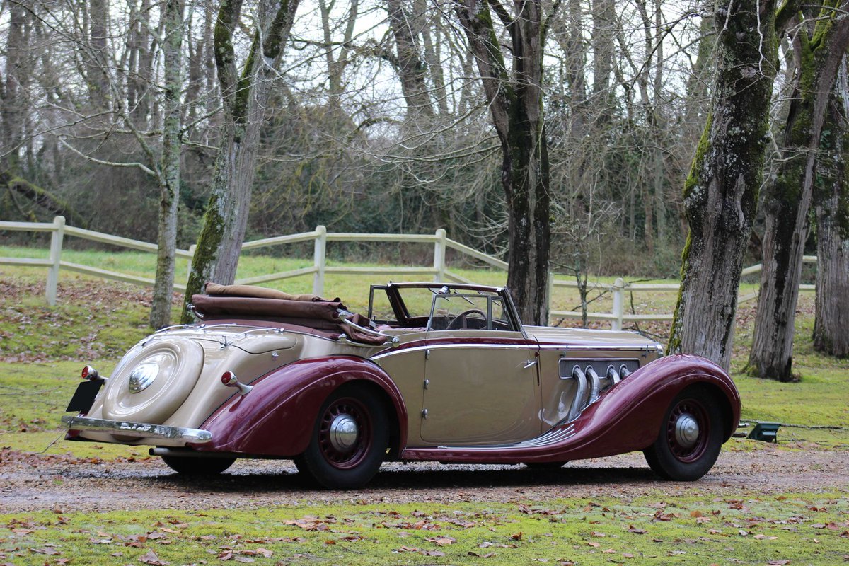 1938 Delage D8 120 Cabriolet By Chapron