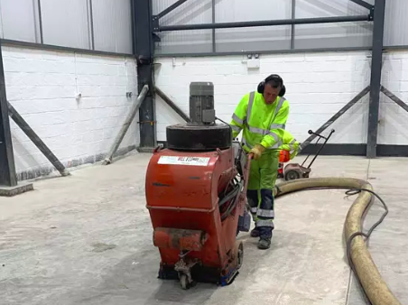 Perfect resin floors start with perfect prep! At PSC Flooring, we strip, clean, and prepare your concrete slabs with minimal dust, laying the groundwork for flawless flooring. bit.ly/3IXELef #SurfacePreparation #ResinFloors #PSCFlooring #ResinFloors #FlawlessFloor